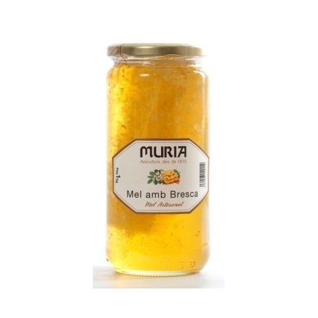 POT DE MEL AMB BRESCA DE ROMANÍ 1000 GRS