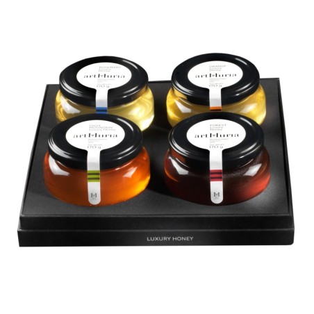 ESTUCHE 4 BOTES VARIADOS 170G