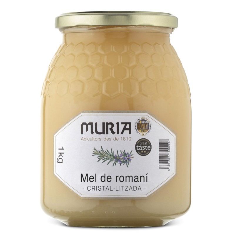MEL DE ROMANÍ CRISTAL·LITZDA 1KG